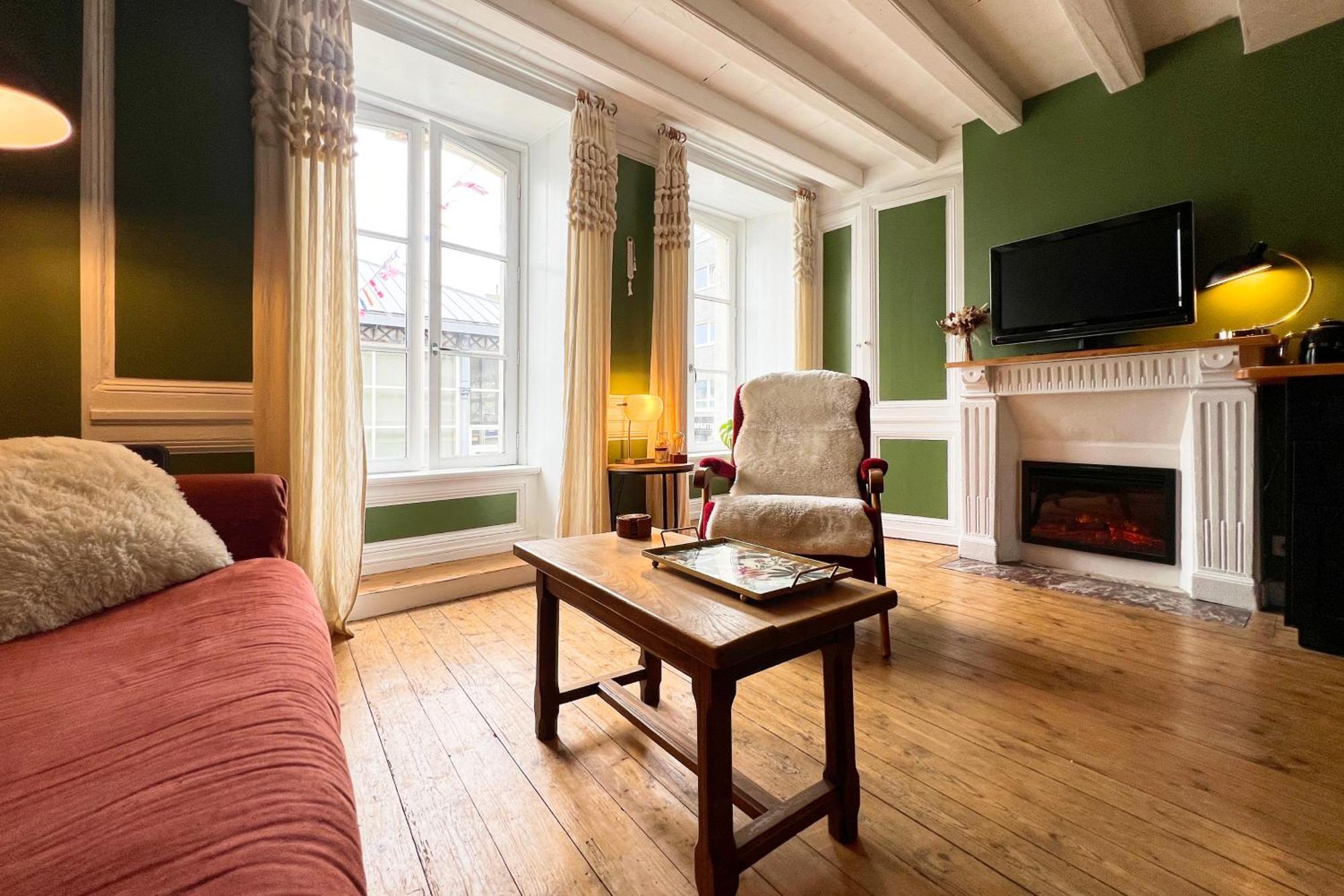 Appart De Charme, 2 Chambres En Centre Ville Cherbourg-en-Cotentin Exteriör bild